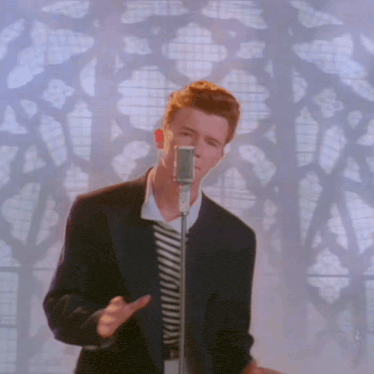 rick astley never gonna give you up
